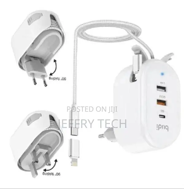 Budi AC312TV / AC312TE 32w-20W(Pd+Qc) Adapter and Charger