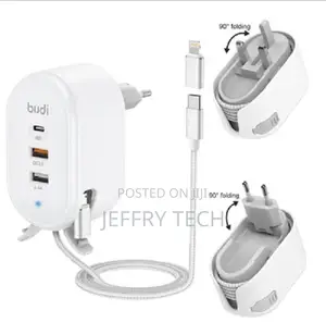 Budi AC312TV / AC312TE 32w-20W(Pd+Qc) Adapter and Charger