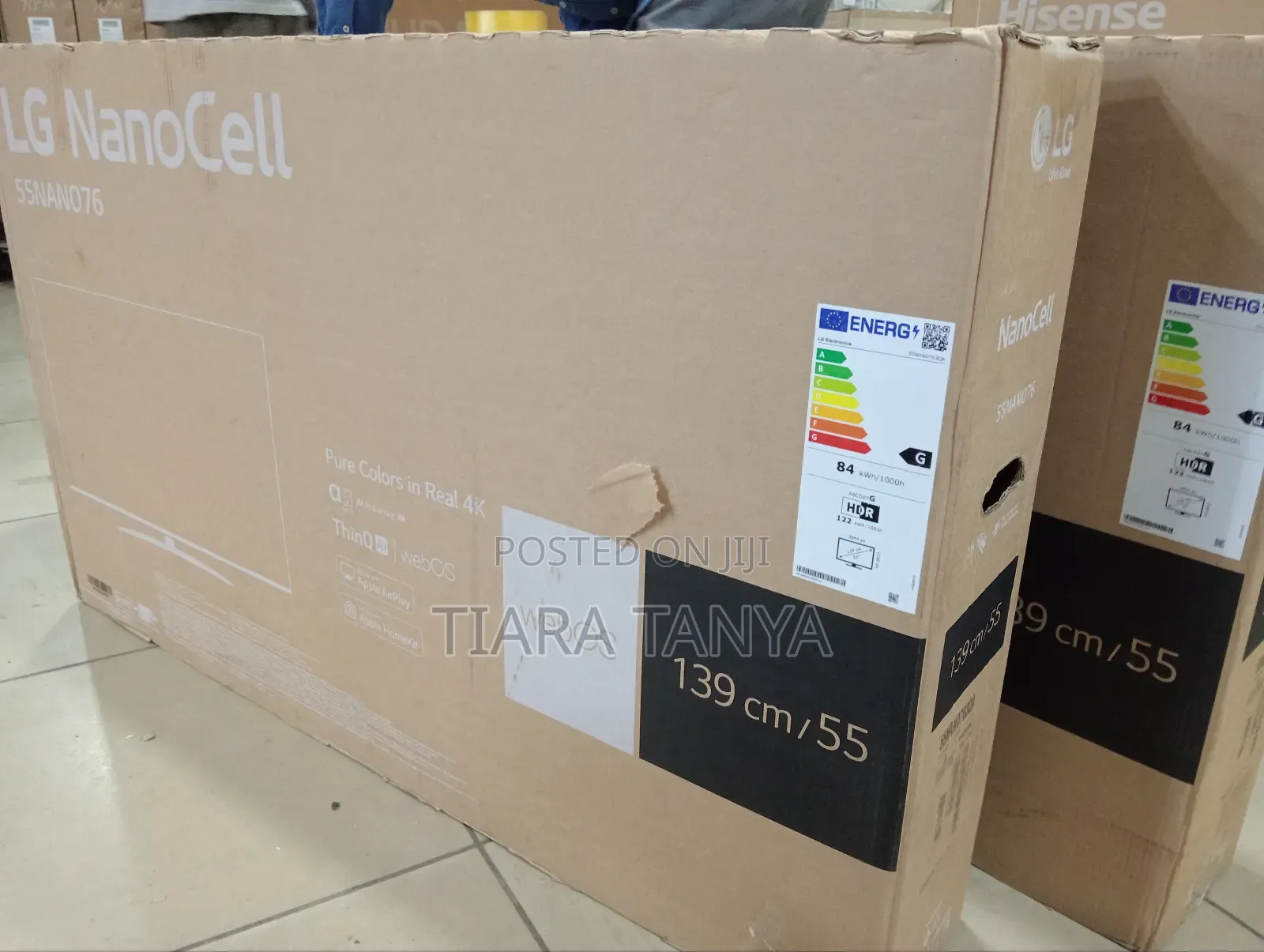 Lg 55 Nano76 Smart WEBOS Nanocell Tv