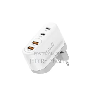 Budi 40W Dual USB Qc Dual Usb-C Pd Charger (Ac326tquw)