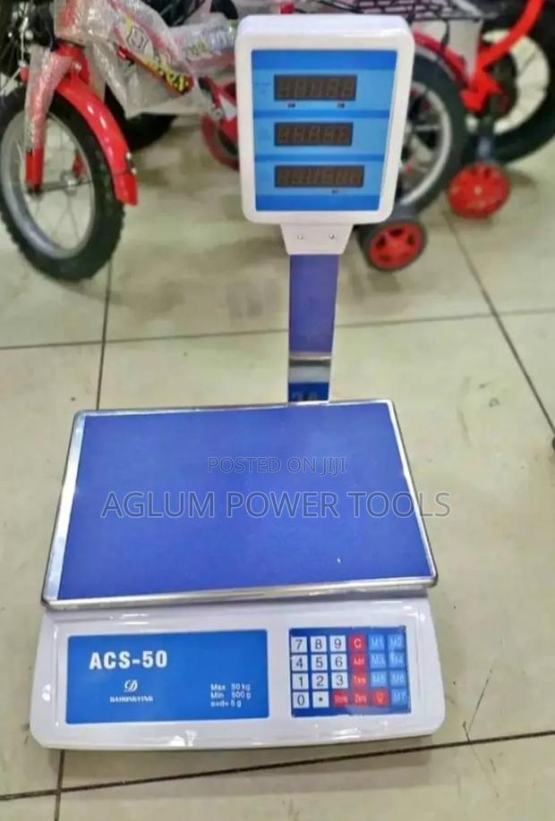50 Kg Receipt Scale With Memory - main view