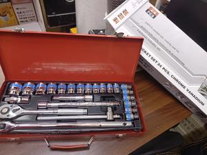 24pcs Chrome Vanadium 1'2 Socket Set - thumbnail 2