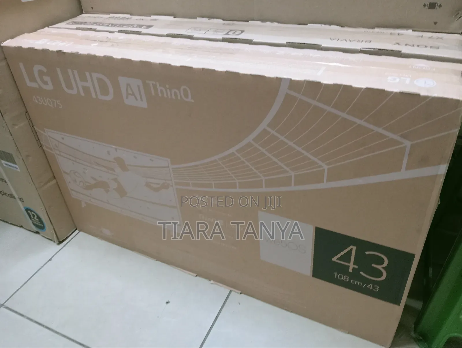Lg 43" Smart Uhd Uq75006