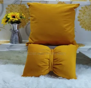 Yellow Pillows With Fibre