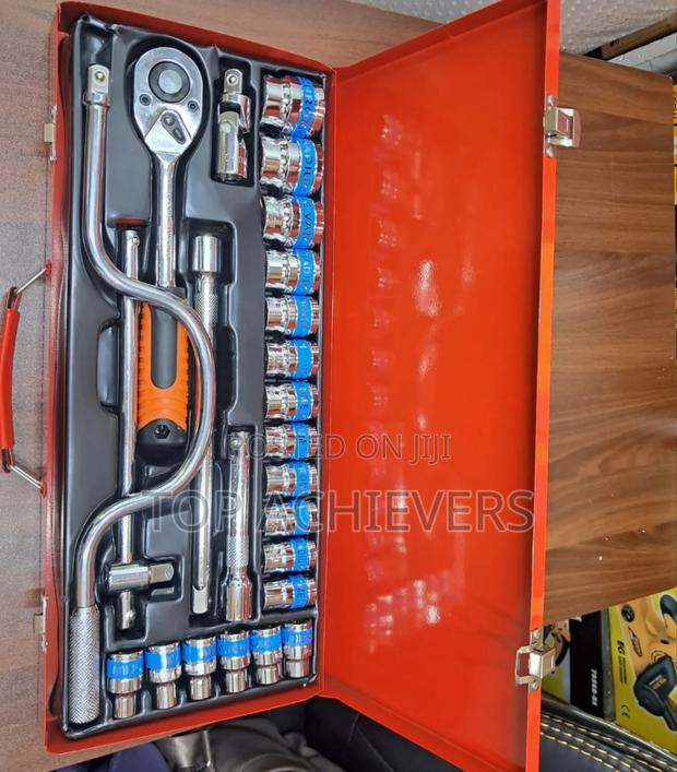 24pcs Socket Ratchet Spanner Set 24pcs - thumbnail 3