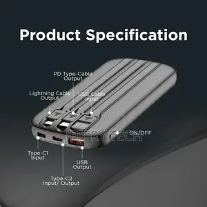Budi Portable Power Bank 20000mah,Portable Charger