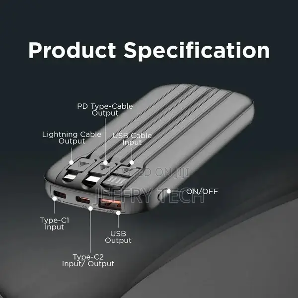 Budi Portable Power Bank 20000mah,Portable Charger