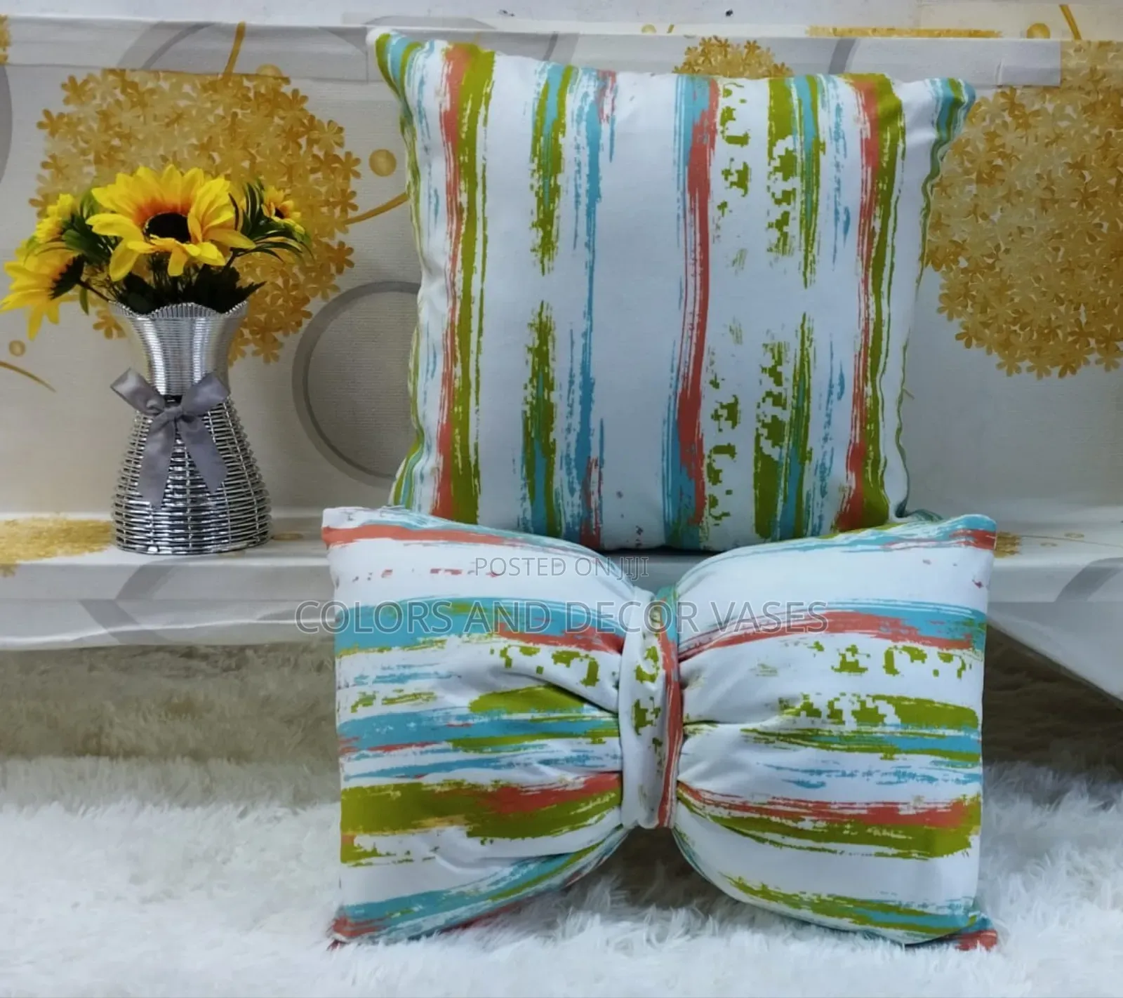 Colorful Set of Pillow Covers