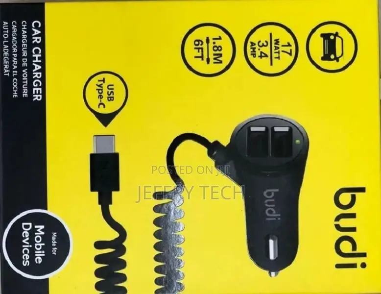 Budi Car Charger 17W