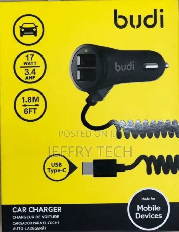 Budi Car Charger 17W