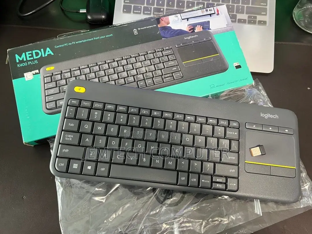 Logitech PLUS Full Size Wireless Keyboard and Mouse`