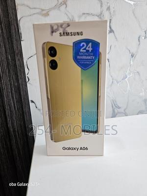 New Samsung Galaxy A06 128 GB Gold - main view