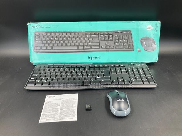 MK270^Logitech Mk270 Combo Wireless Keyboard - main view
