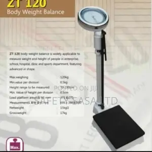 Body Scale + Height Meter Weighing Scale