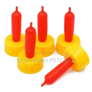 7 PCS Nipple Feeder Teats Goat Sheep Milk Nipple Rubber Lamb