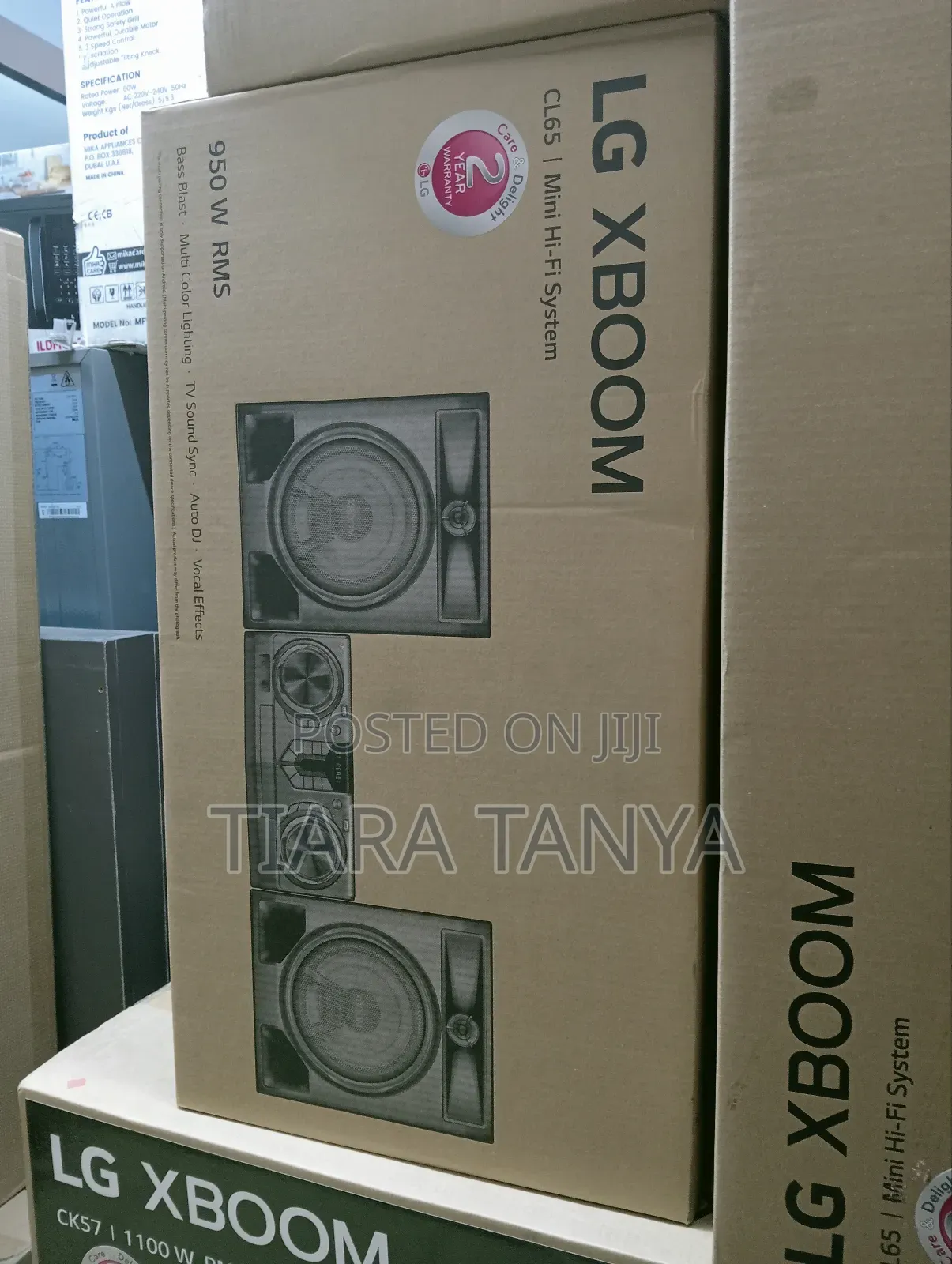 LG Xboom Cl65 950W 2.2ch With Karaoke