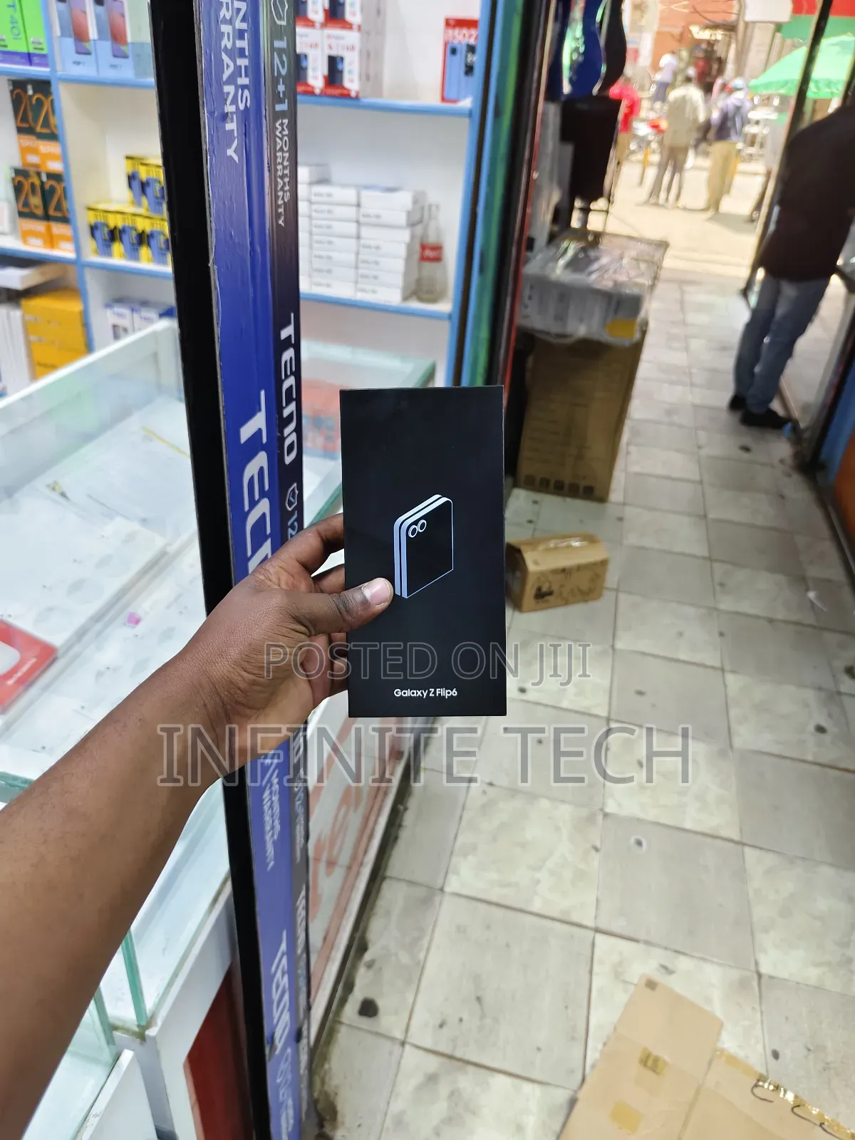 New Samsung Galaxy Z Flip6 256 GB Black