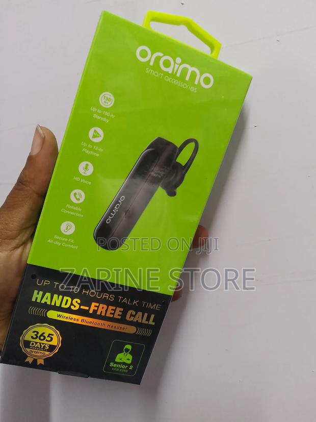 Oraimo Hand Free Call Wireless Bluetooth Headset Reliable - main view