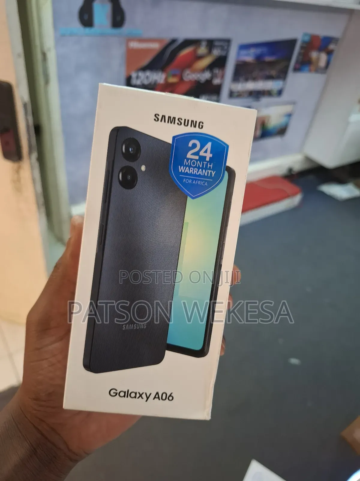 New Samsung Galaxy A06 128 GB Black