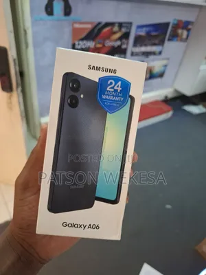 New Samsung Galaxy A06 128 GB Black