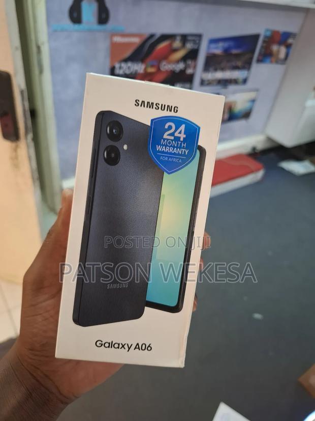 New Samsung Galaxy A06 128 GB Black - main view