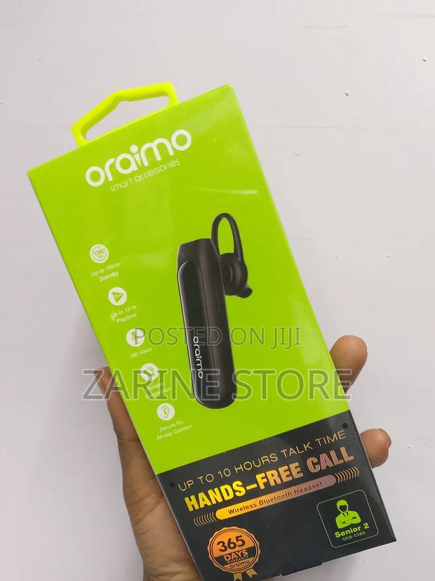 Oraimo 10 Meters Range Wireless Bluetooth Headset - main view