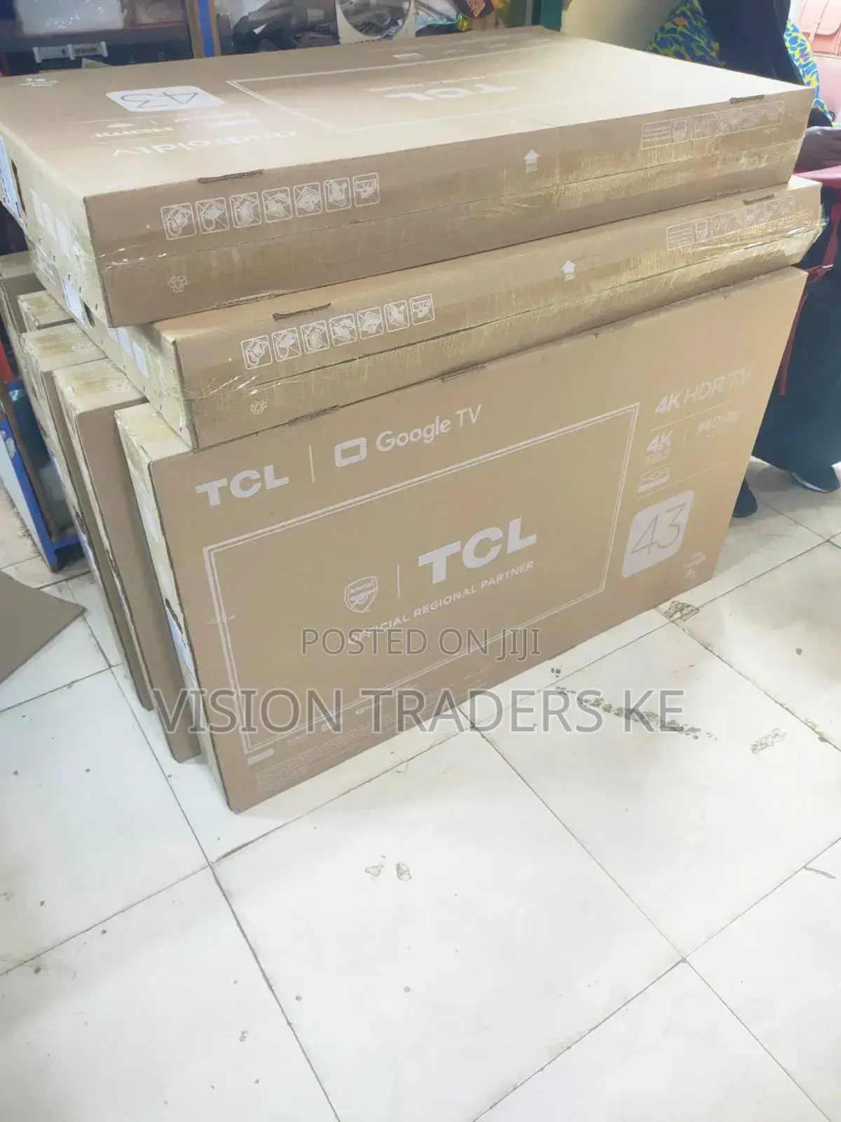 TCL 43p635 43" Inches Smart Android Frameless Google Tv