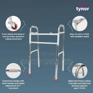 Heavy Duty Walking Frame With Front Wheels - main view