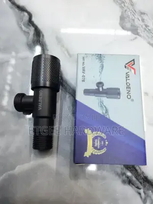 Valdeno Black Angle Valve -Heavy