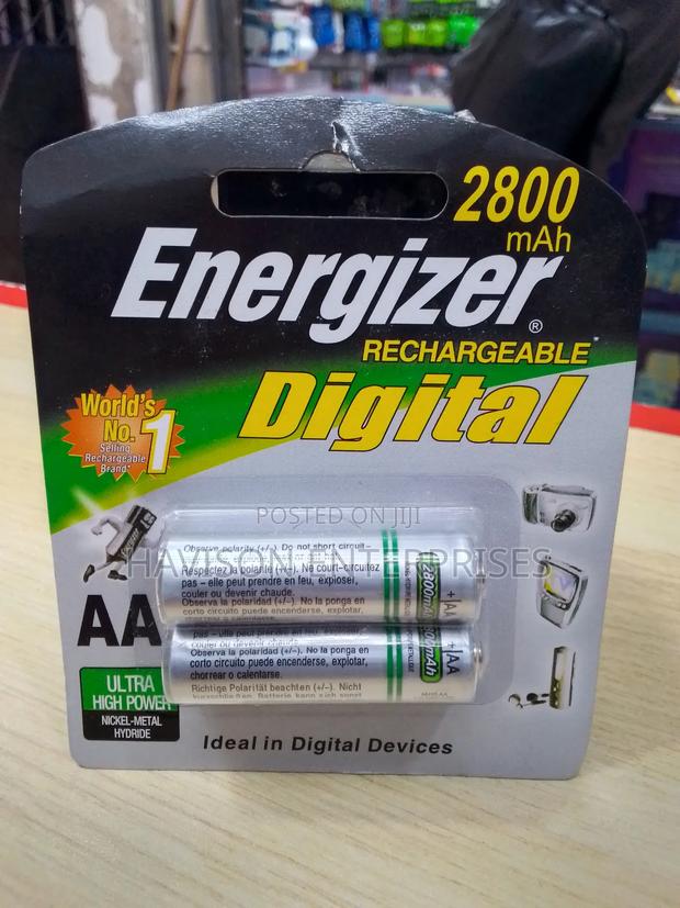 AA Energizer Rechargeable Batteries - main view