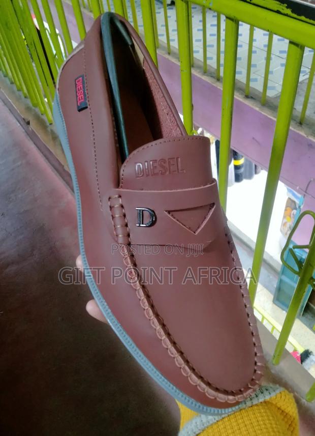 Brown Diesel Loafer for Men - thumbnail 2