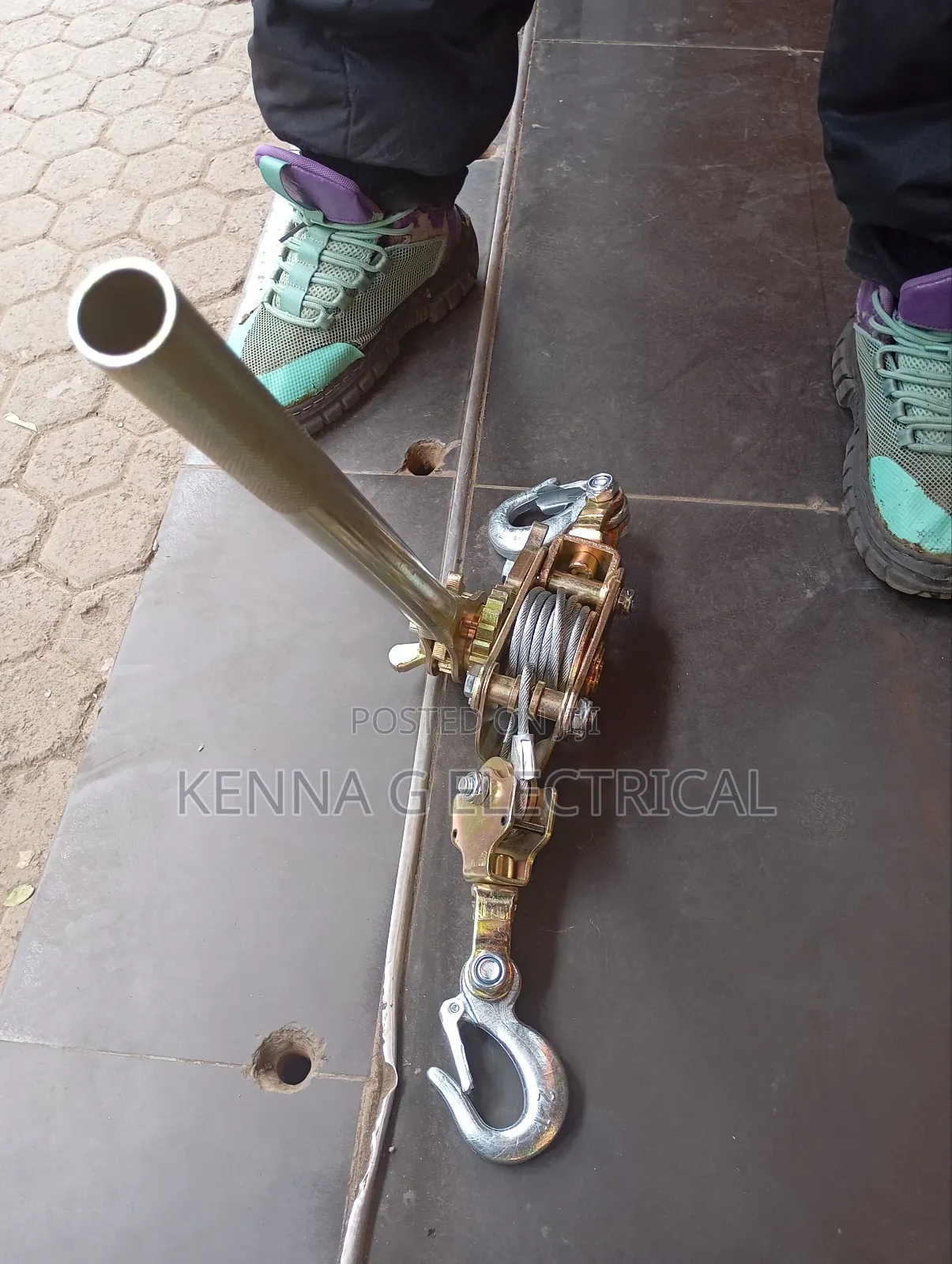 Cable Puller 2T Power Ratchet Puller Tool