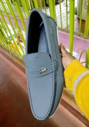 Grey Lacoste Loafers for Men