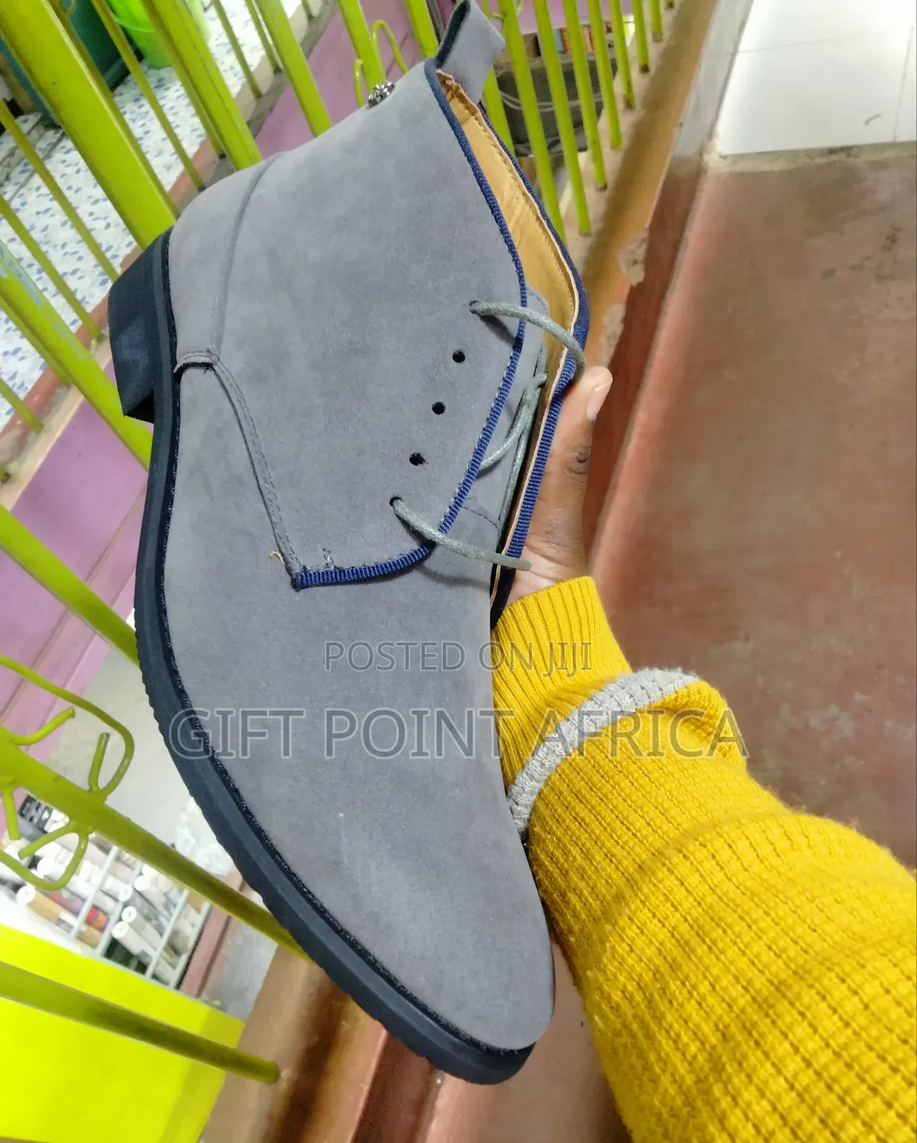 Gray Chelsea Boots for Men