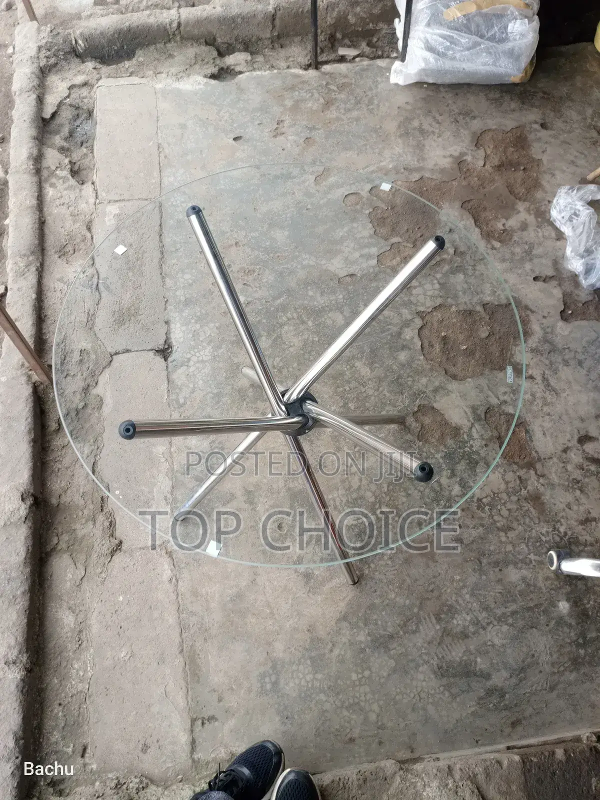 Outdoor Transparent Table