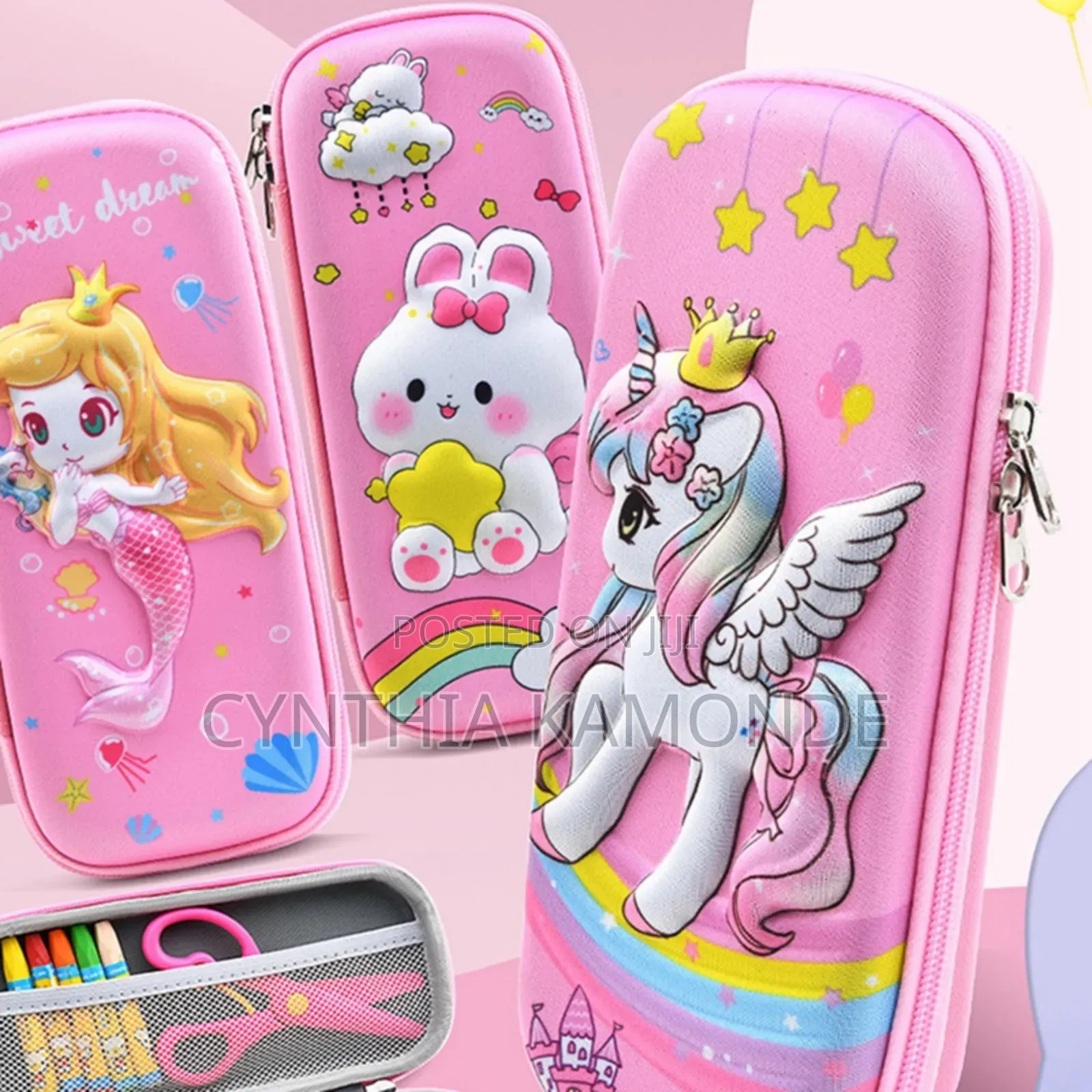 Cute Kids Pencil Pouch