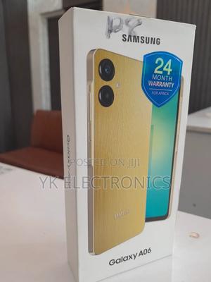 New Samsung Galaxy A06 64 GB Gold - main view