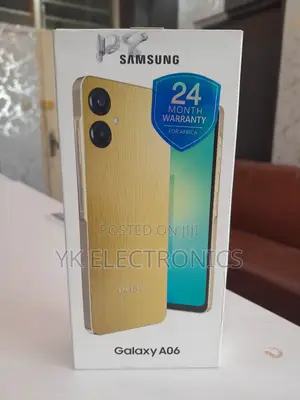 New Samsung Galaxy A06 64 GB Gold
