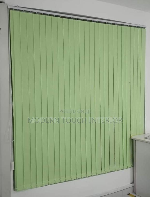 Green Vertical Blinds
