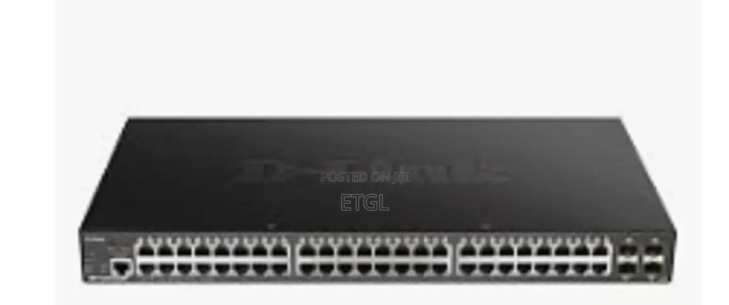 D-Link DGS-1250-52XMP 52-Port 48 Xbase-T Poe Por