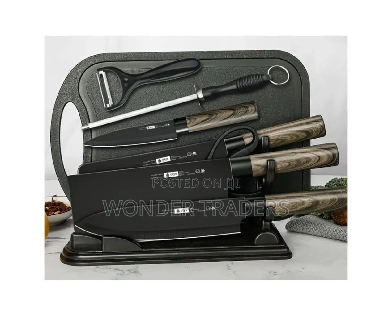 7pcs Chefs Knife Set, Chefs Knife