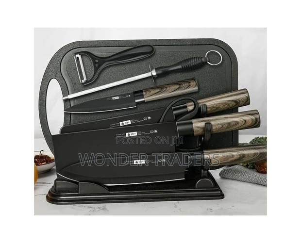 7pcs Chefs Knife Set, Chefs Knife - main view