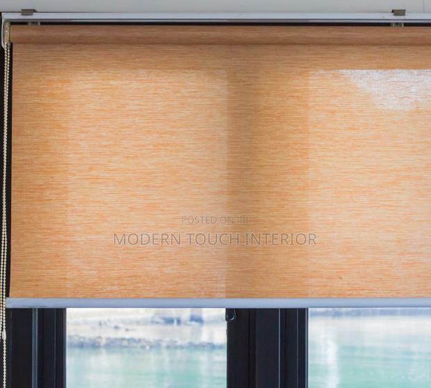 Beige Horizontal Window Blinds - main view