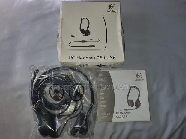 Logitech 960 USB Headsetlogitech 960 USB Headset` - thumbnail 2