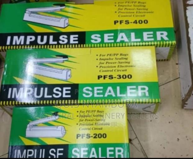 Metal Plastic Sealer, 200mm Impulse Sealer - main view