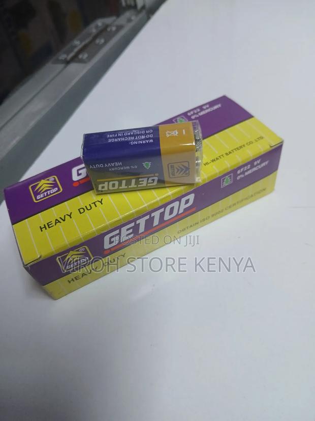 Gettop Batteries 9V Battery Pack 10pcs - thumbnail 2