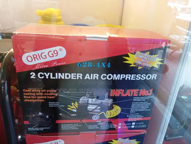 2 Cylinder Air Compressor - main view
