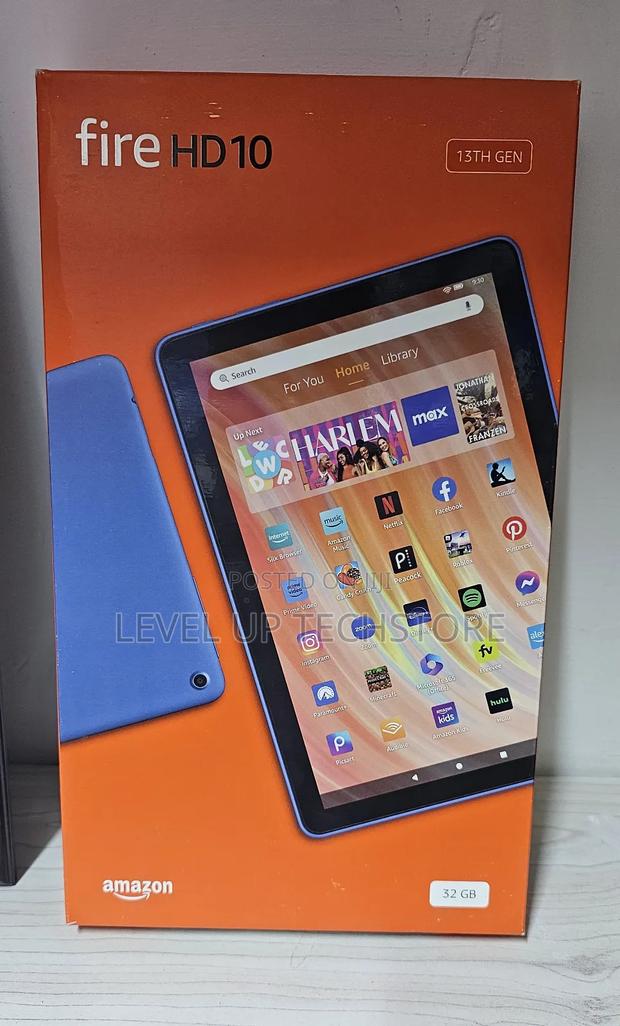New Amazon Fire HD 10 32 GB Black - thumbnail 2