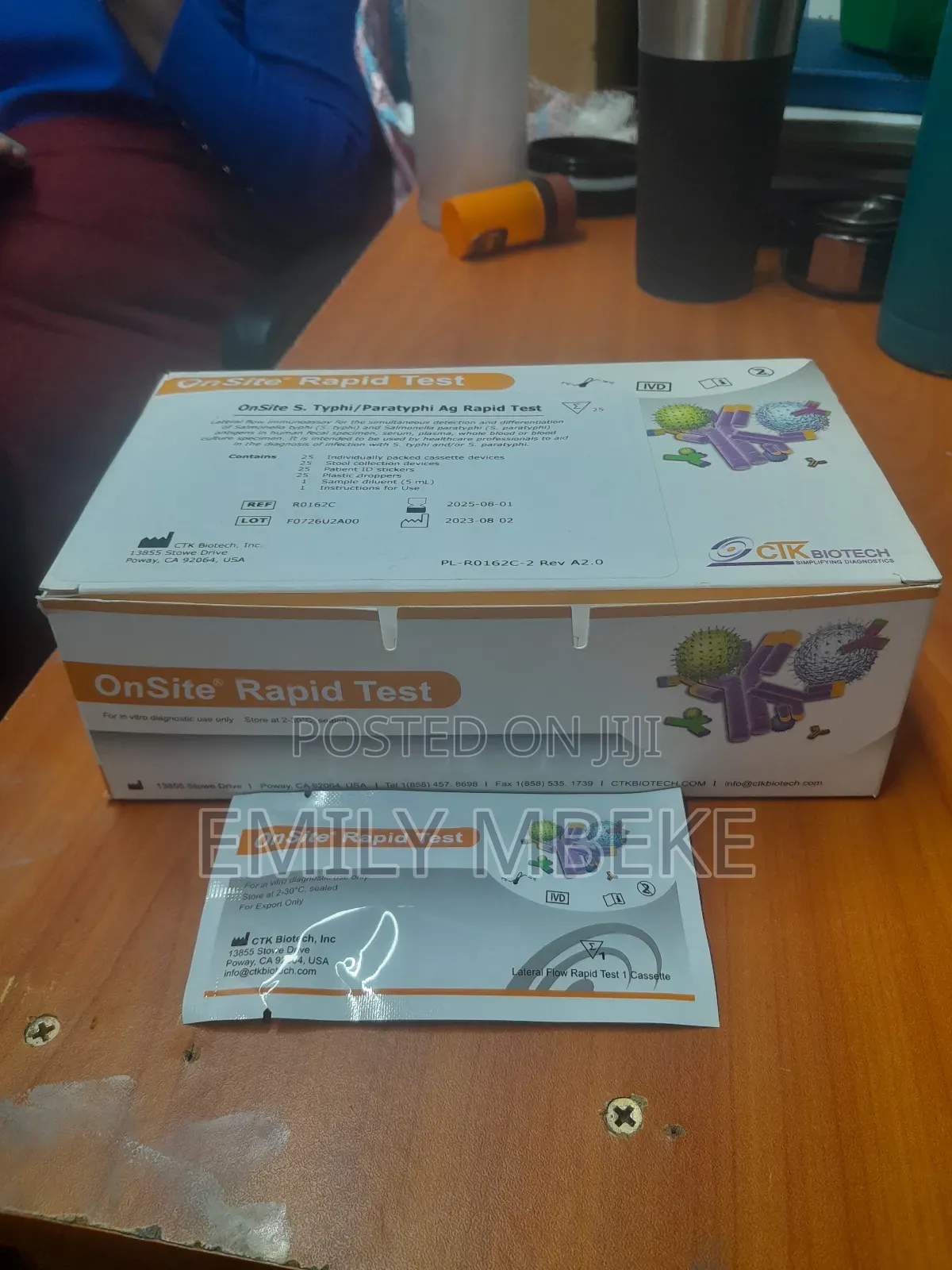 Onsite Rapid Test Typhi /Paratyphi