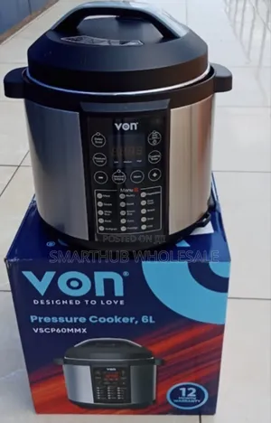 Von Vscp60mmx Pressure Cooker 1000w - 6l